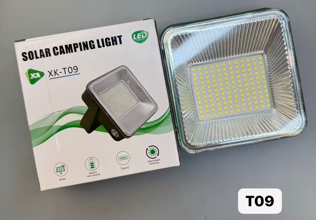 چراغ کمپینگ خورشیدی مدل T09